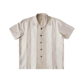 Men's Striped Bowling Shirt