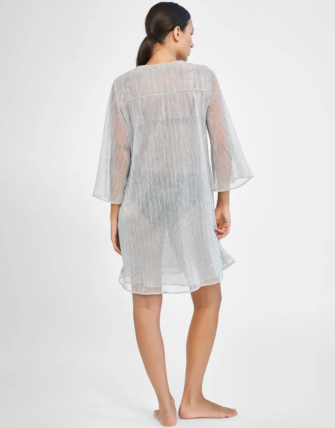 Metallic Tunic - Silver