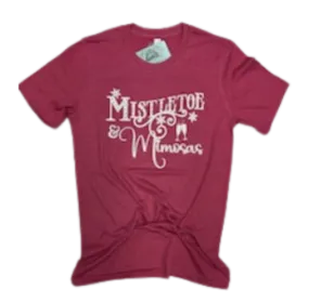 Mistletoe and Mimosas Tee HV201