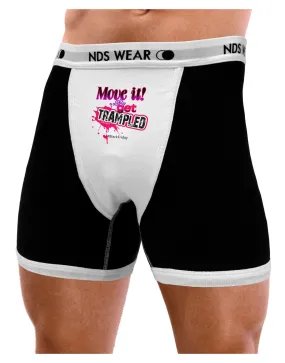 Move It Or Get Trampled Mens Boxer Brief Underwear