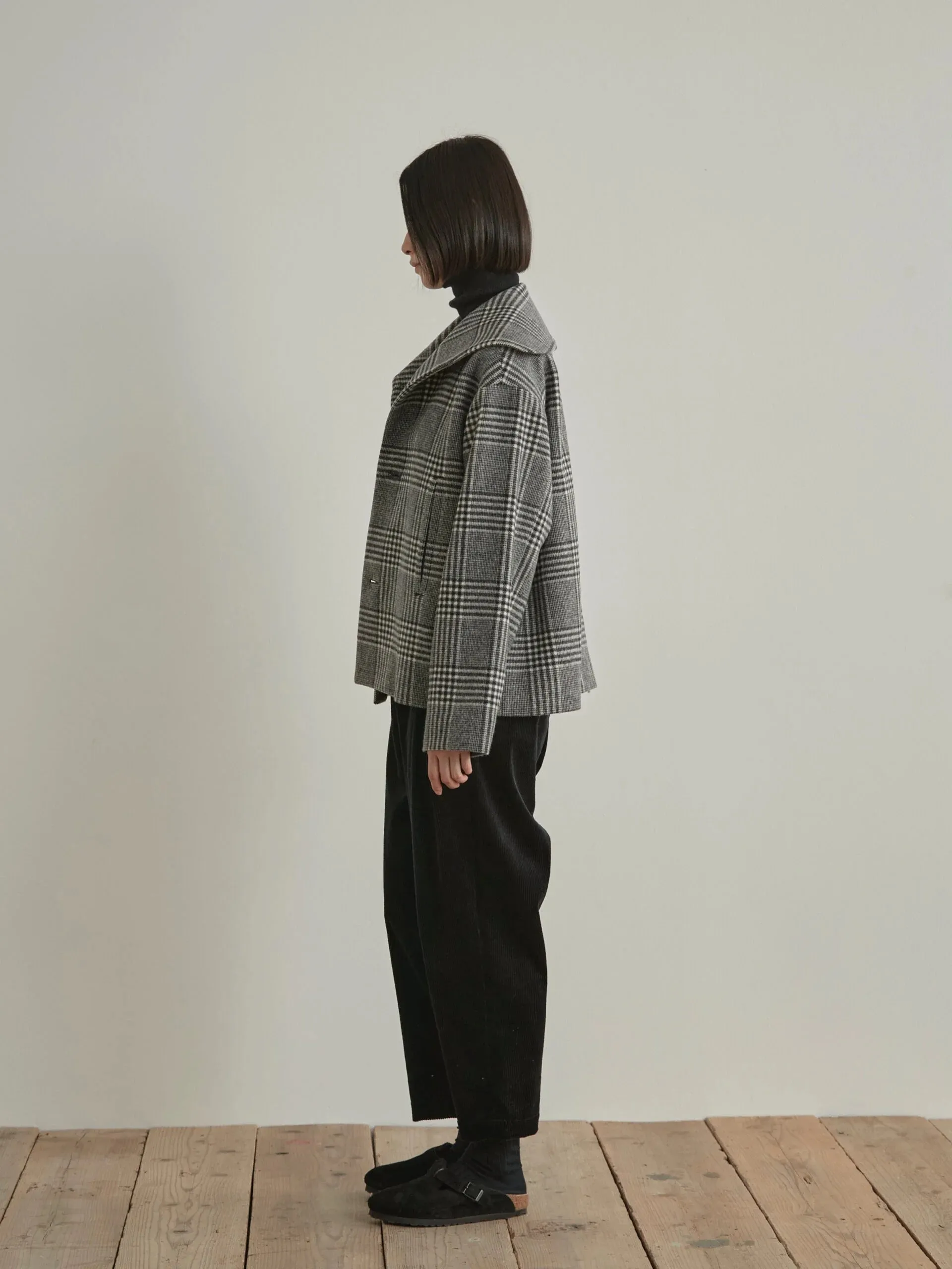 Nicholson & Nicholson My Sailor Coat Grey Check