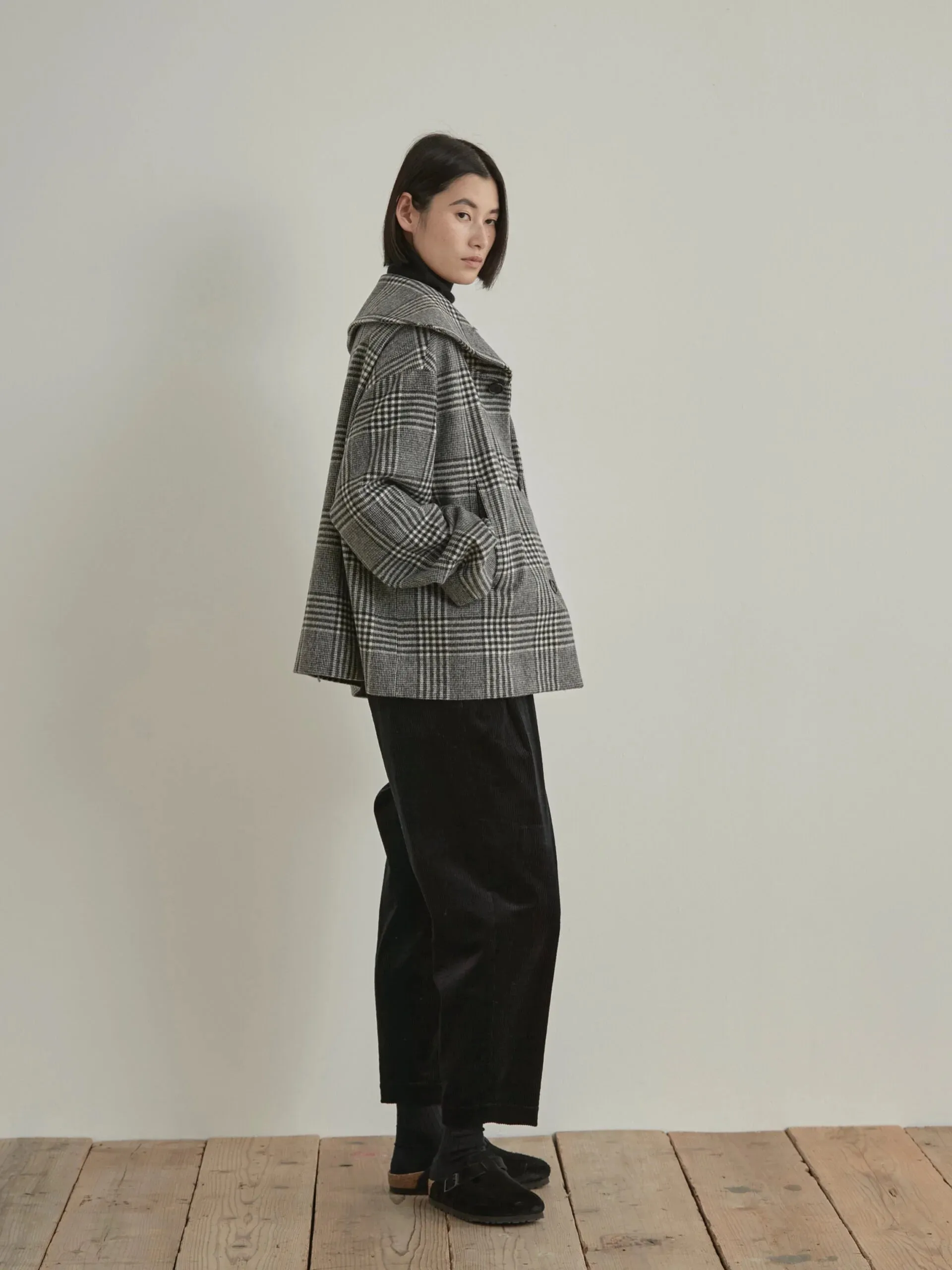 Nicholson & Nicholson My Sailor Coat Grey Check