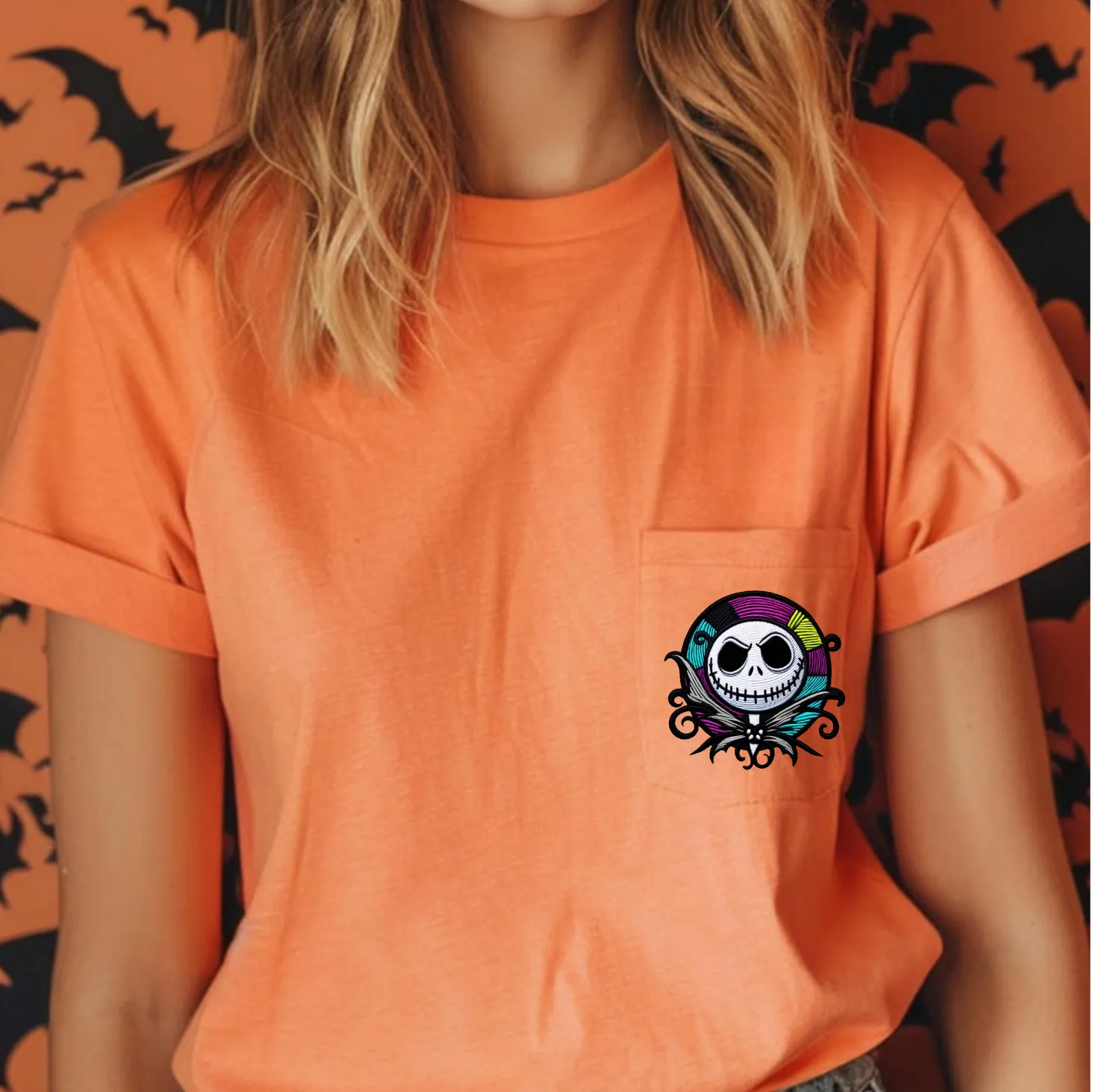 NIghtmare Skeleton Pocket Shirt