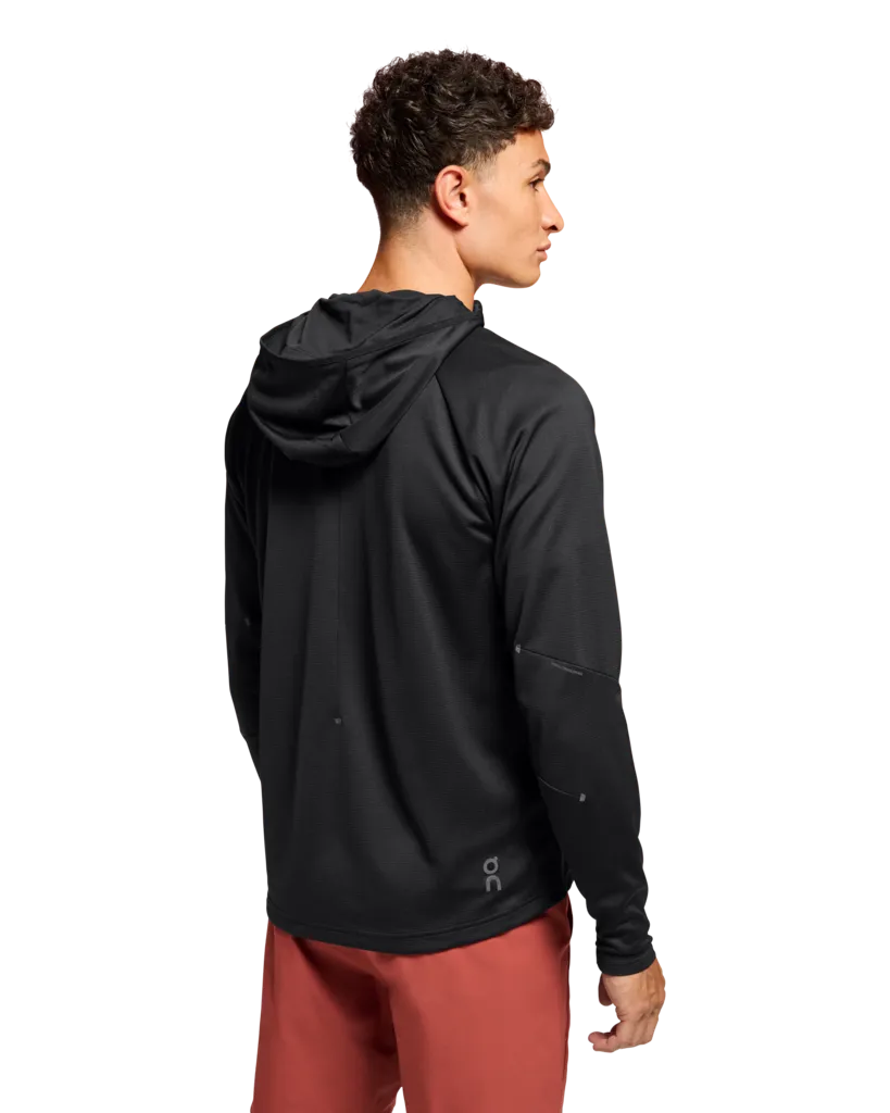 On Running Climate Zip Hoodie (Mens) - Black