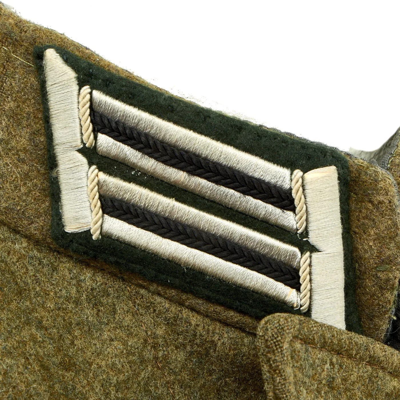 Original German WWII Gebirgsjager Engineer NCO Tunic- Period Wartime conversion from Pre-War Austrian Army Uniform