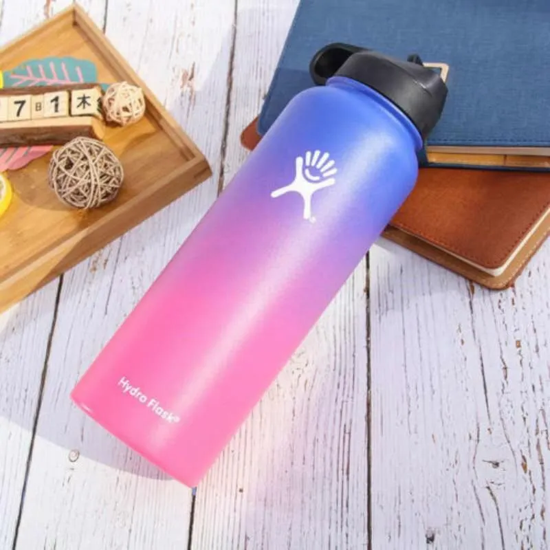 Original Hydro Flask Stainless Steel Water Bottles With Flex Cap (32/40 oz)- Save Upto 65% Off