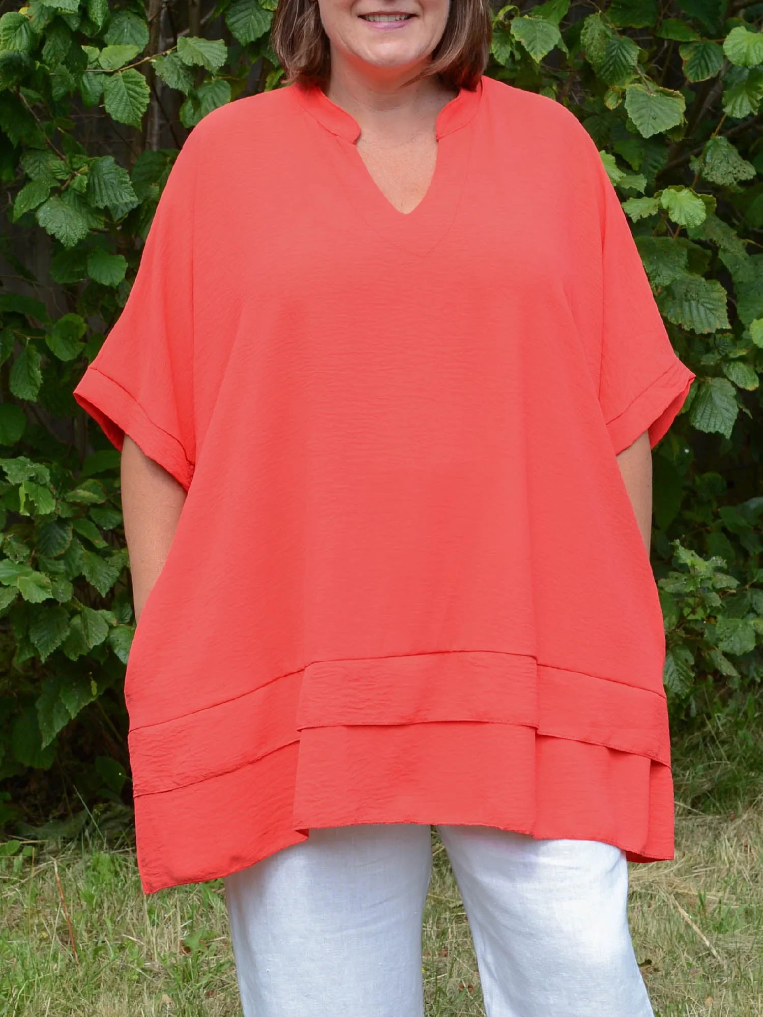 Oversized Lagenlook Tunic with pockets - TP1005