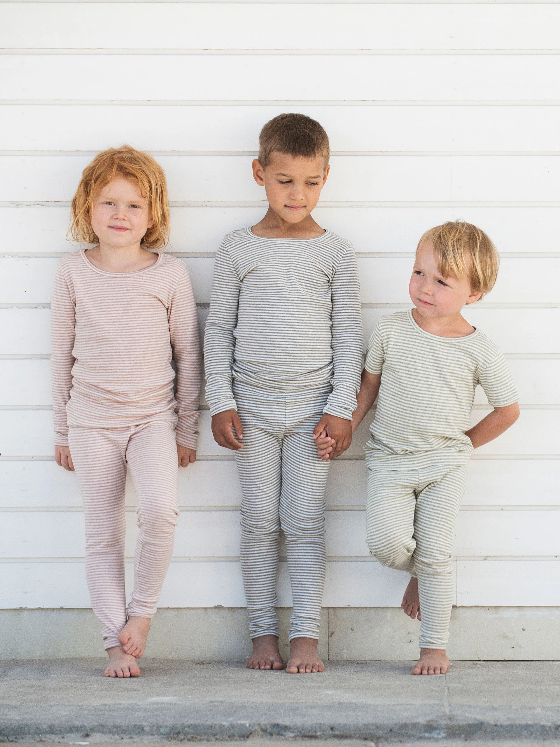 Pink Stripe Leggings