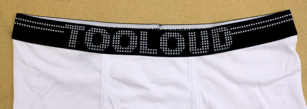 PLUR Distressed Text Mens Boxer Brief Underwear