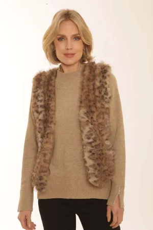 Pomodoro Clothing Animal Fur Gilet 22358