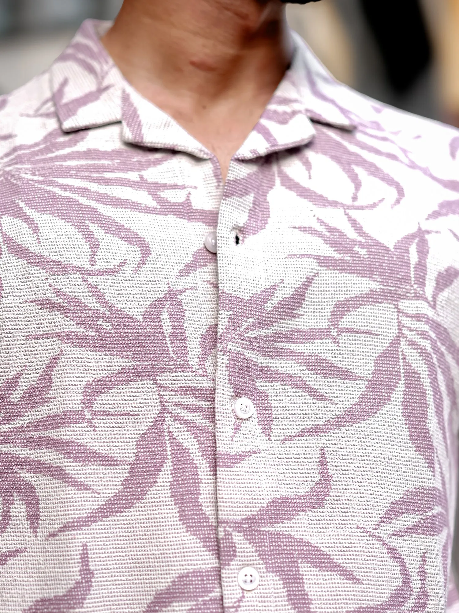 Quad Leaf Lavender Shirt