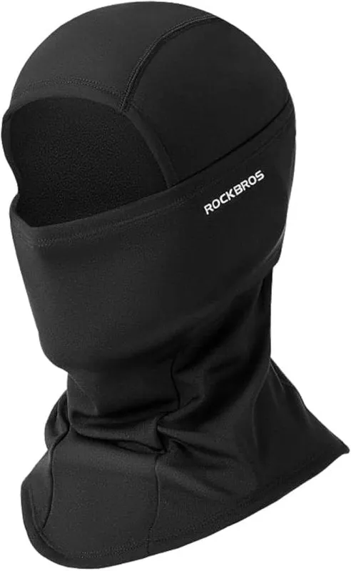 ROCKBROS Ski Mask Windproof Cycling Balaclava Thermal Neck Gaiter Full Face Mask Warm Polar Fleece Headwear