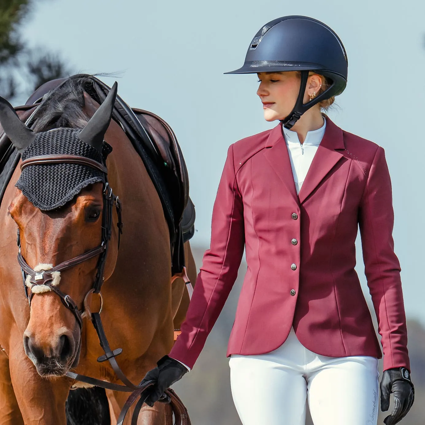 Samshield Olympe Crystal Show Jacket - Amarante