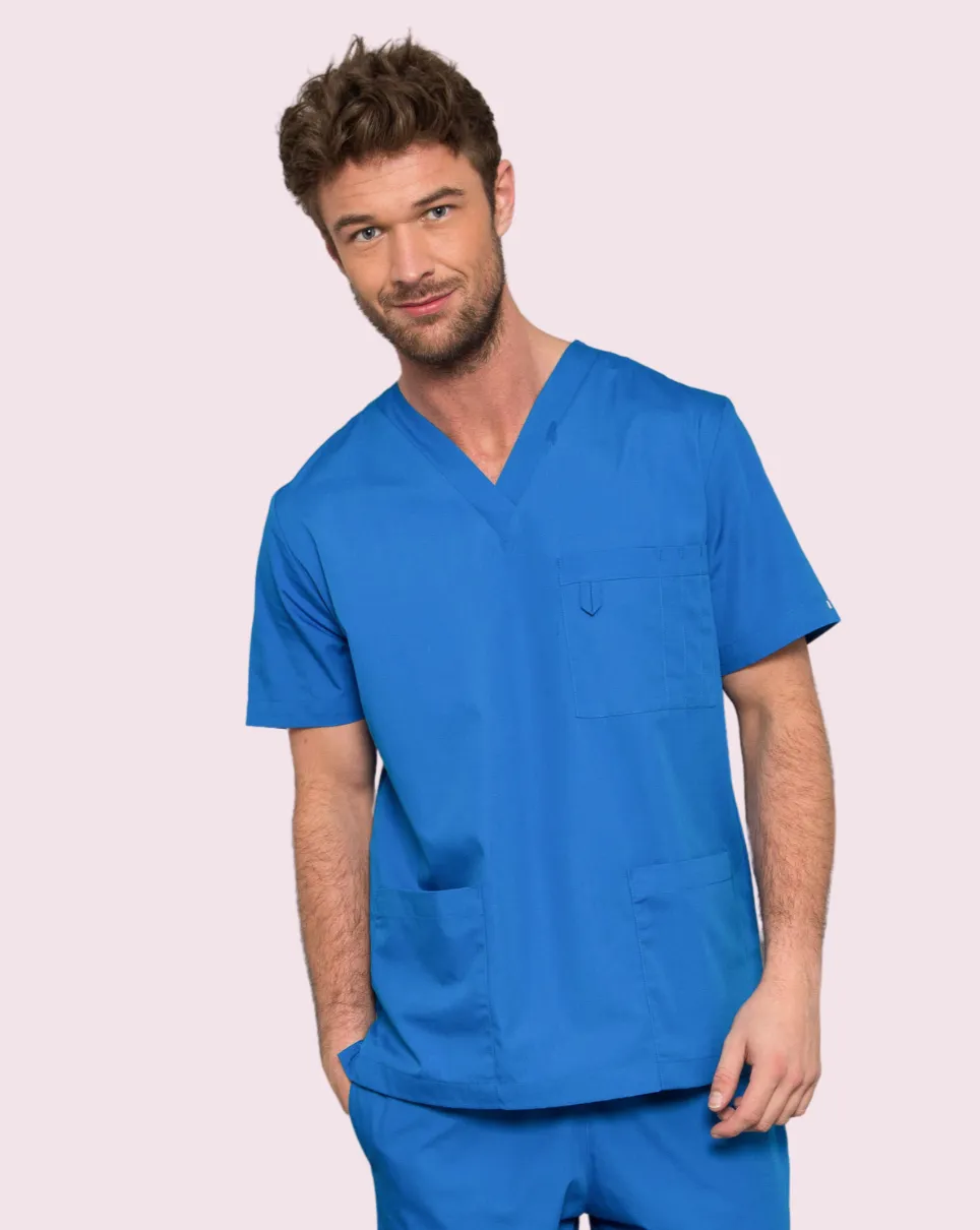 Sandringham Unisex Three Pocket Scrub Tunic - Royal Blue