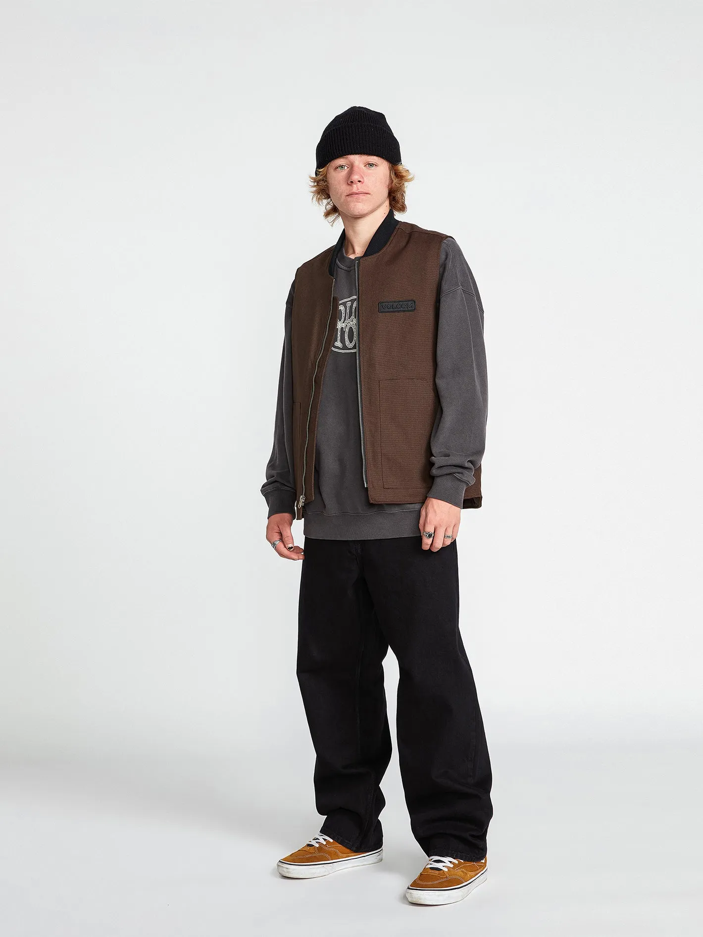 Skate Vitals Collin Provost Vest - Dark Brown