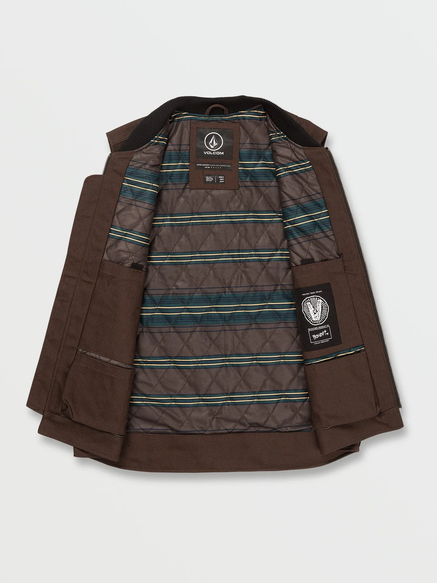 Skate Vitals Collin Provost Vest - Dark Brown