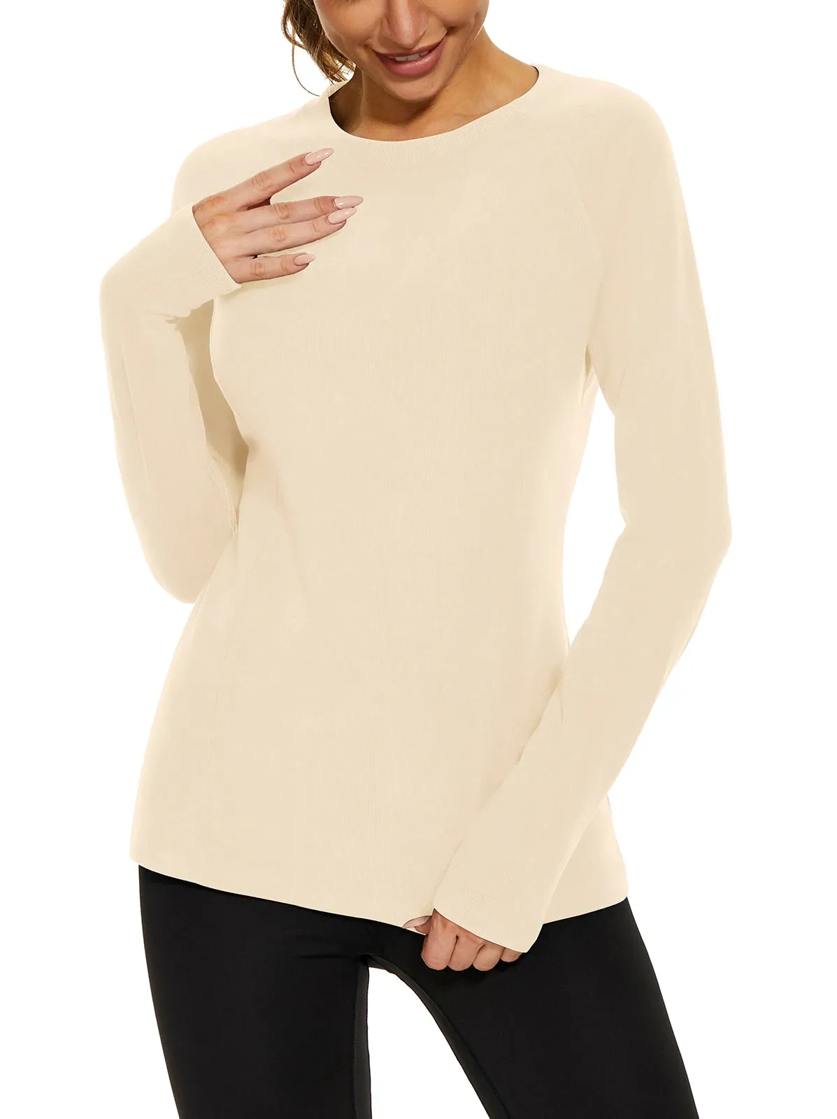 SOcomfi™ Crew-neck Long-sleeve Thermal Underwear for Women