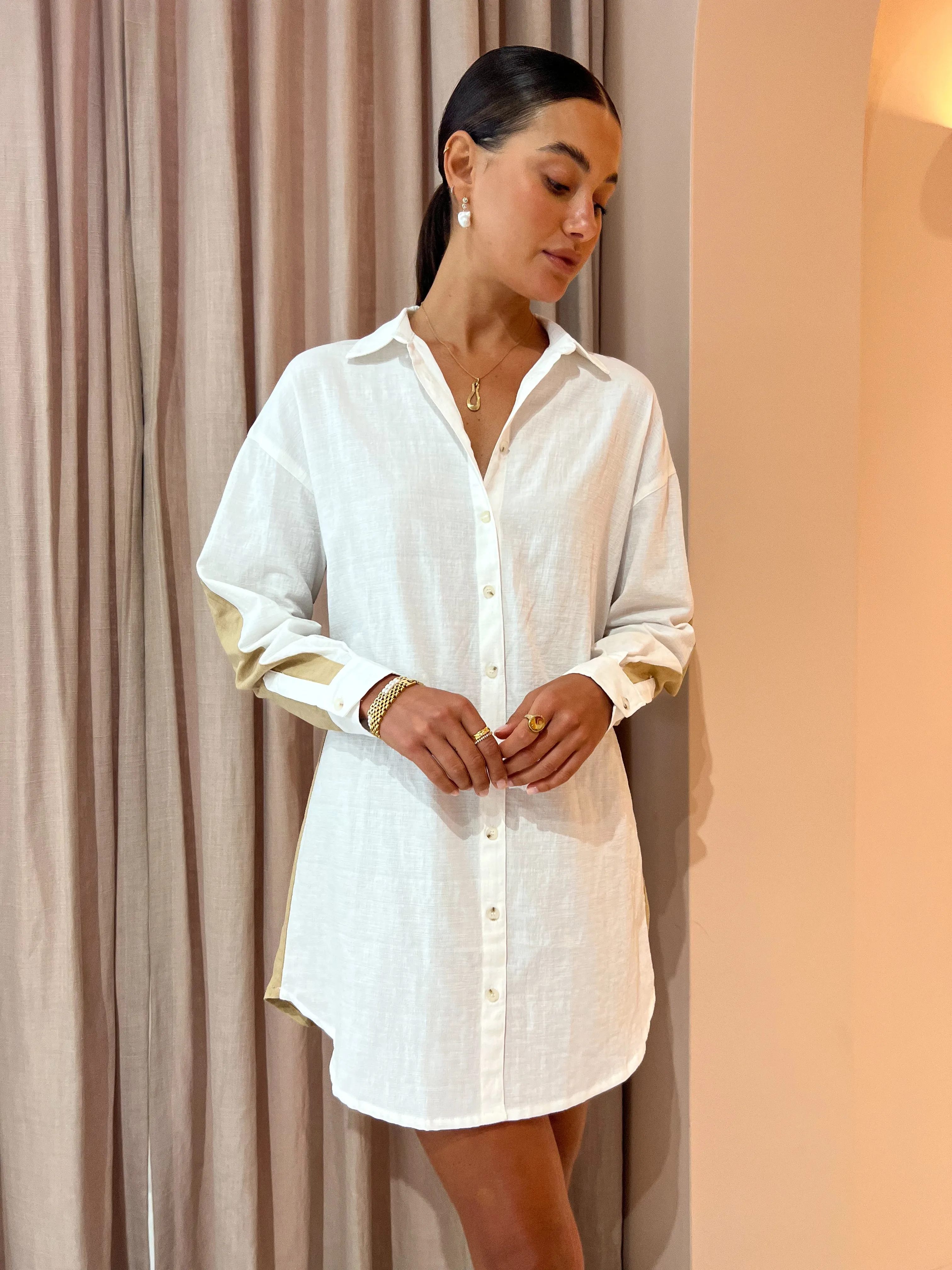 Sovere Reserve Multi Wear Shirt in Latte