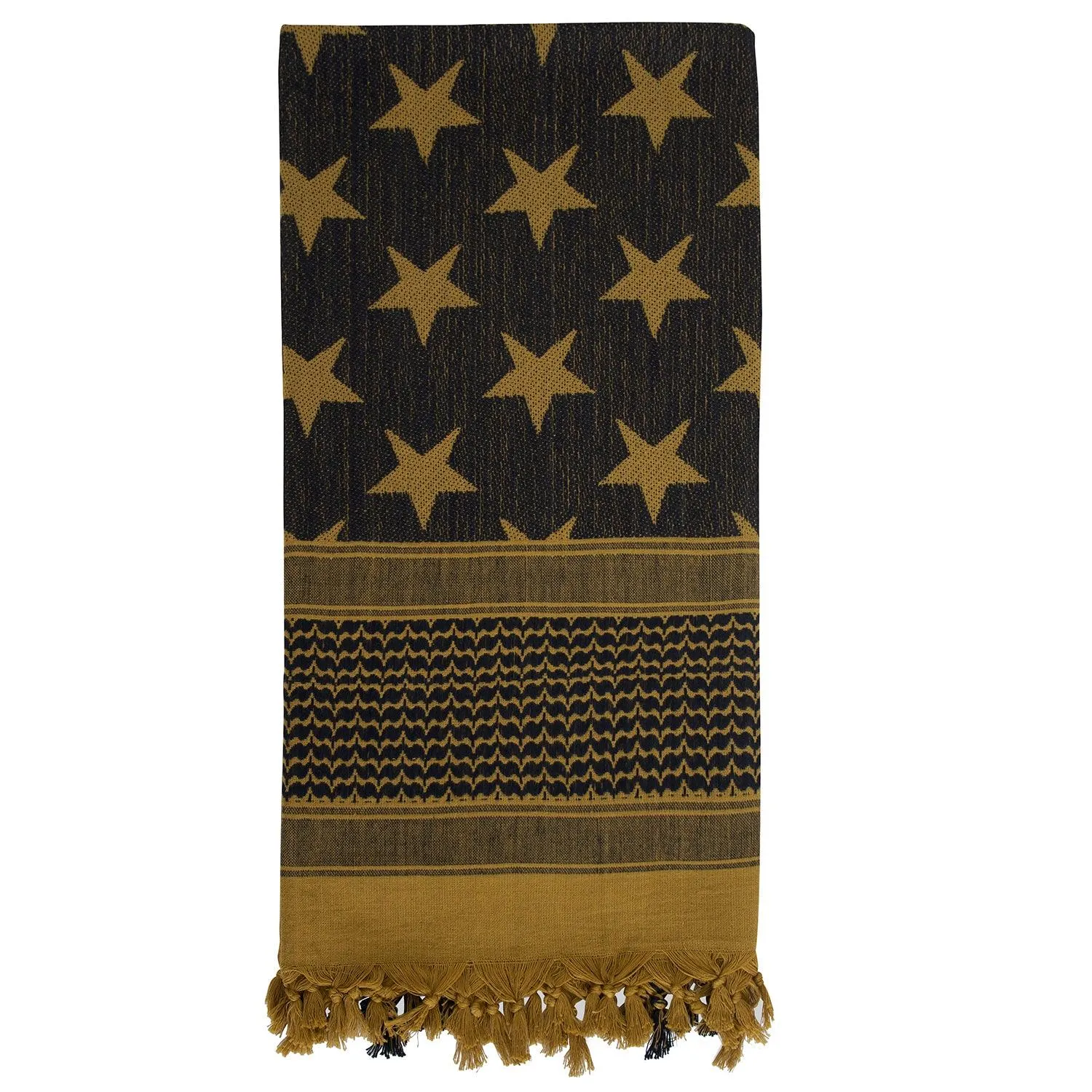 Stars and Stripes US Flag Shemagh Tactical Desert Keffiyeh Scarf