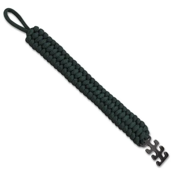 Stokes Adjustable Paracord Bracelet Gree