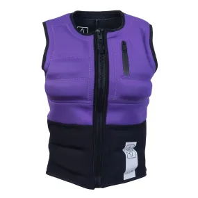 SWELL Wakesurf Vest - Women's Violet - Ultimate Comfort Neoprene Jacket