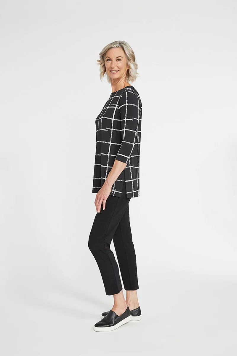 Sympli Crosshatch Nu Ideal Tunic