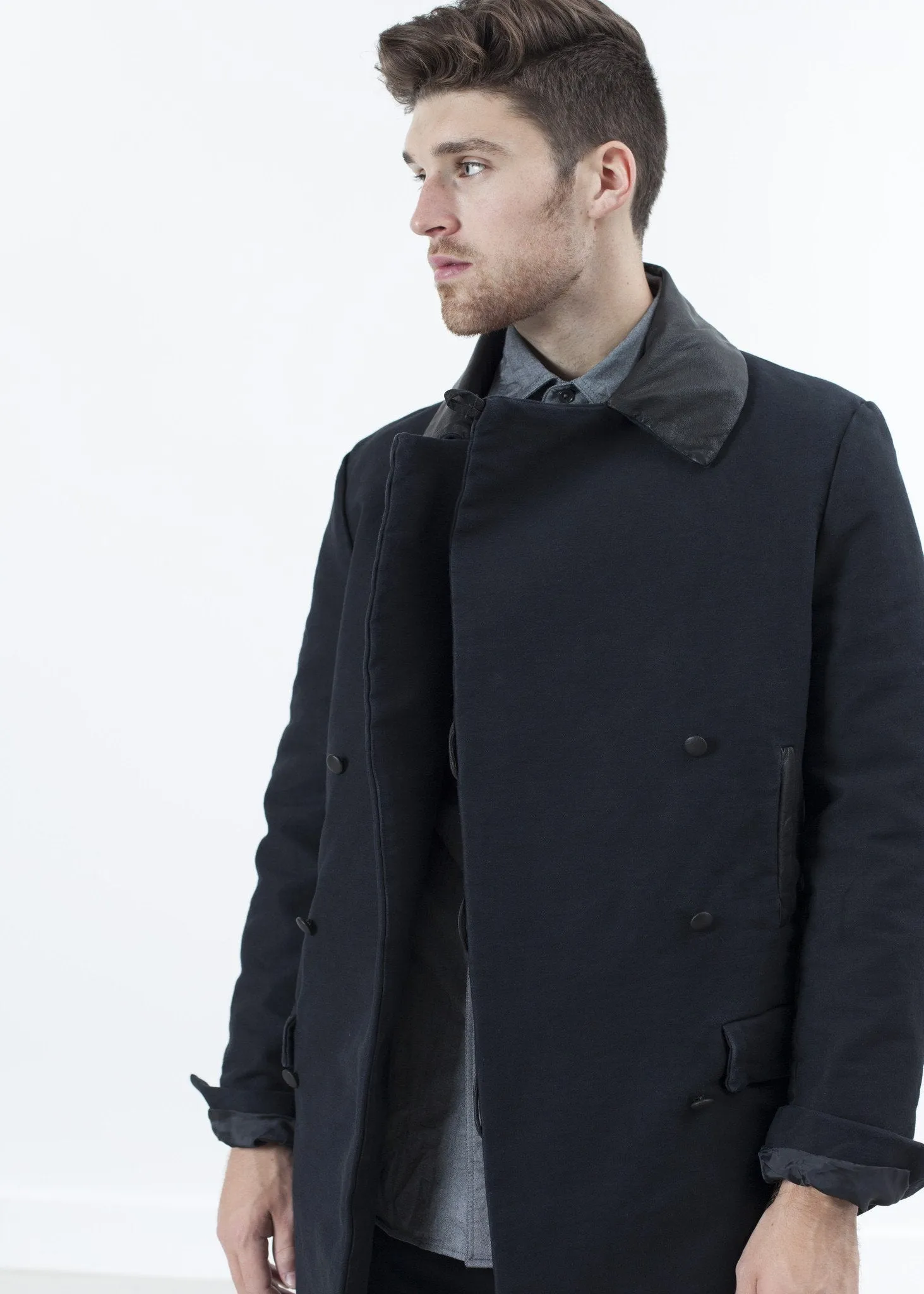 Taban Coat in Black