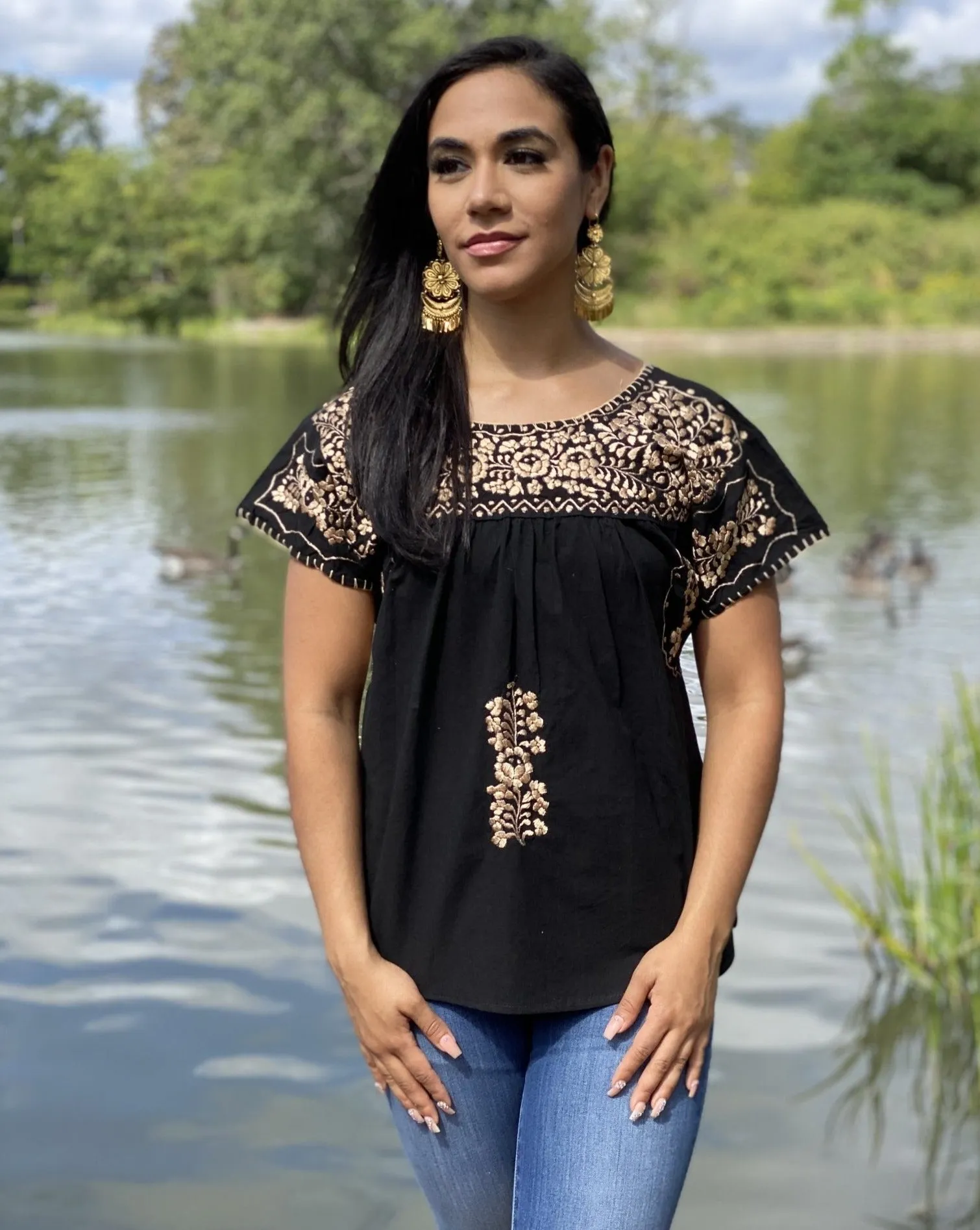 Toña Dorada Blouse