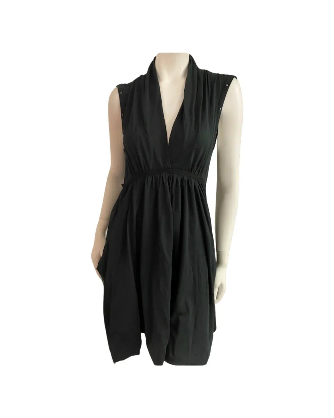 Tough Luv Goddess Dress Black Sleeveless