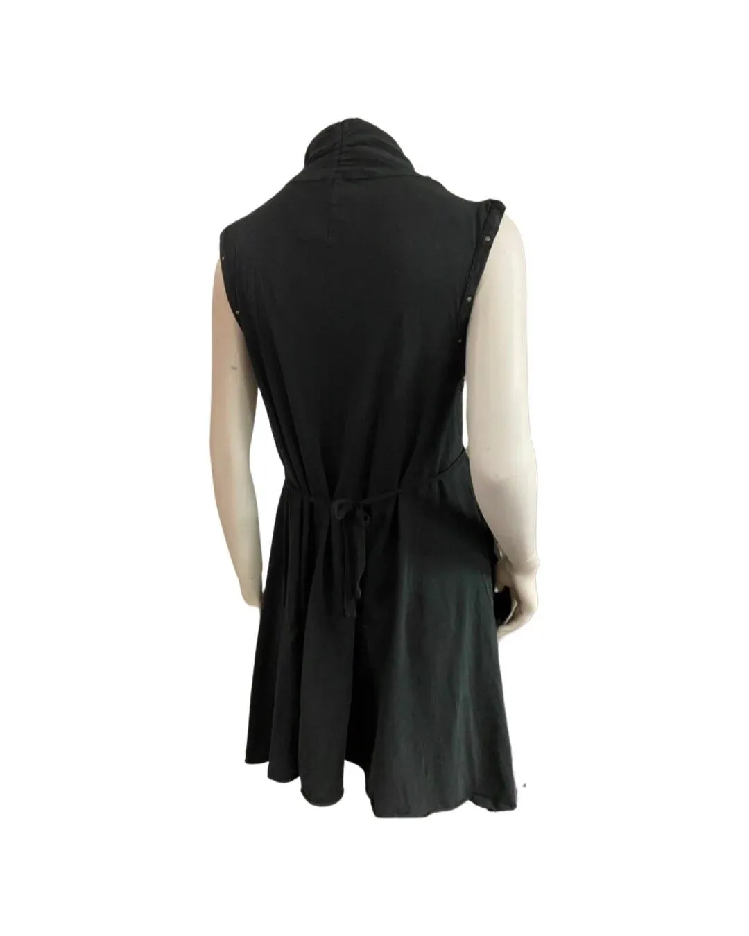 Tough Luv Goddess Dress Black Sleeveless