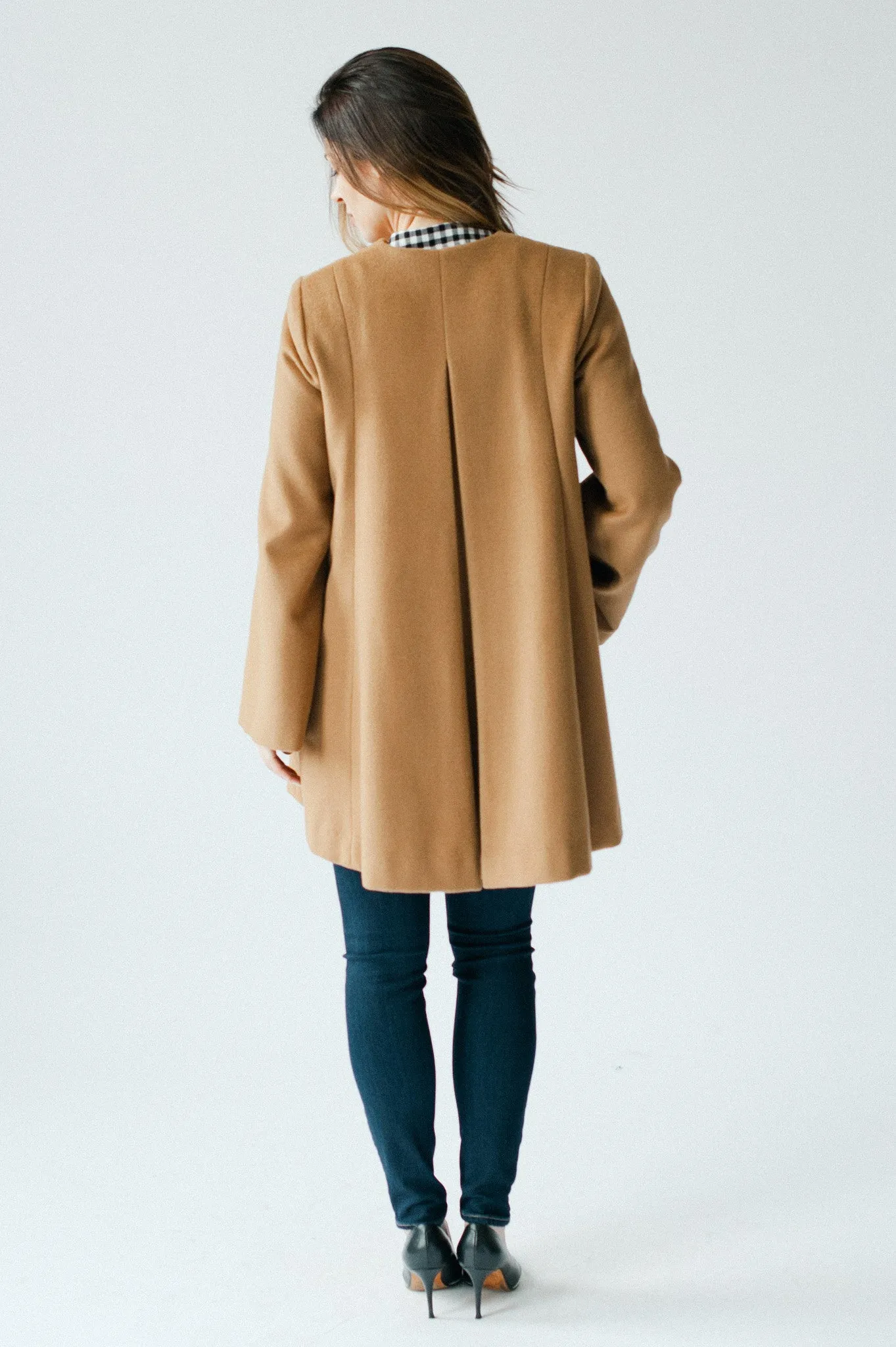 Tuileries Cape Coat - Cognac