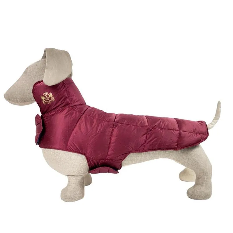 Ultralite Reversible Down Dog Coat Blue/Merlot