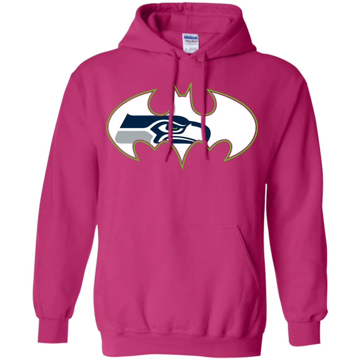 We Are The Seattle Seahawks Batman Nfl Mashup Pullover Hoodie Sweatshirt