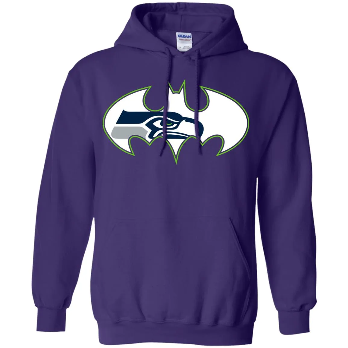 We Are The Seattle Seahawks Batman Nfl Mashup Pullover Hoodie Sweatshirt