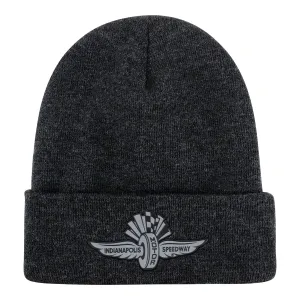 Wing Wheel Flag Tonal Knit Hat