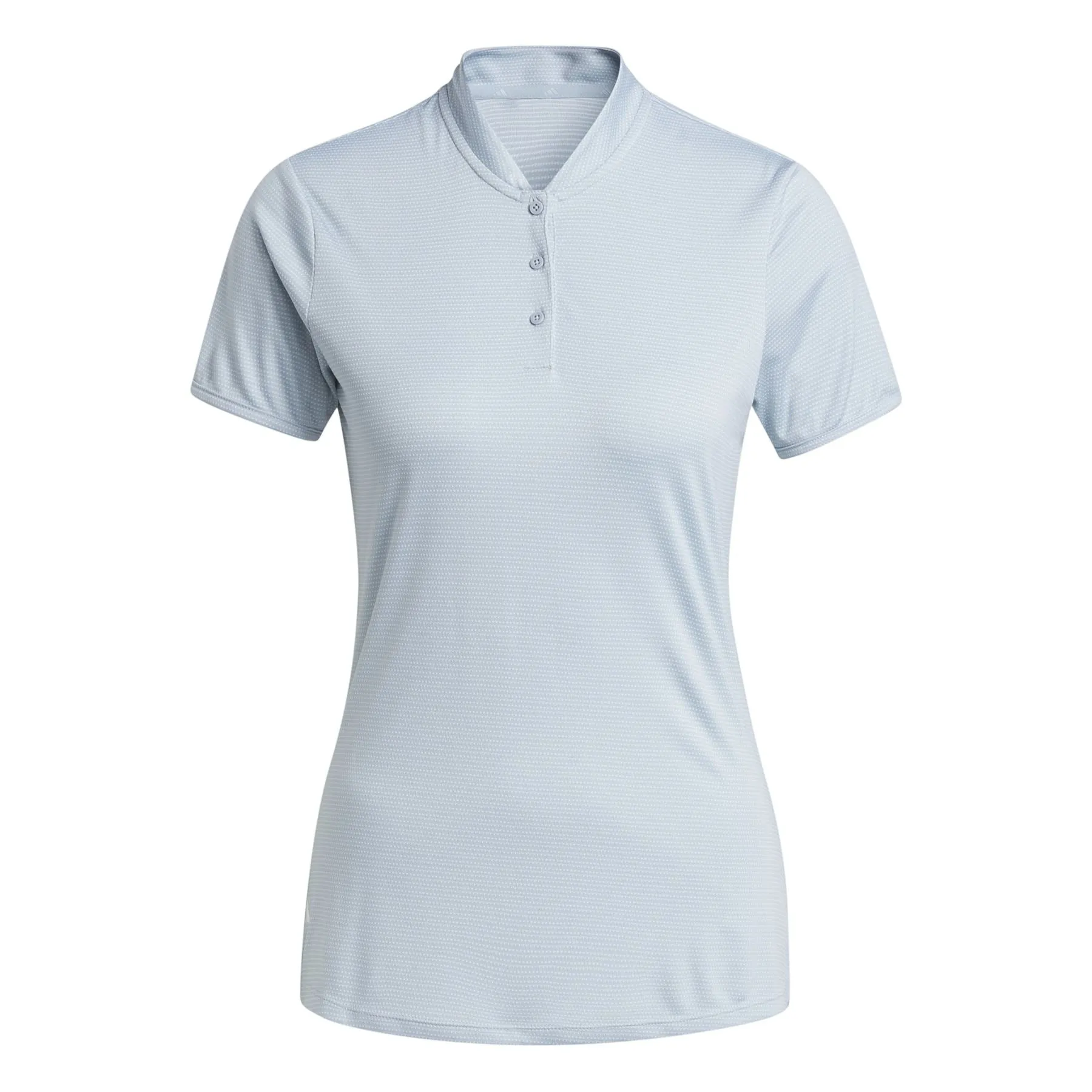 Womens Essentials Dot Polo Wonder Blue/White - AW23