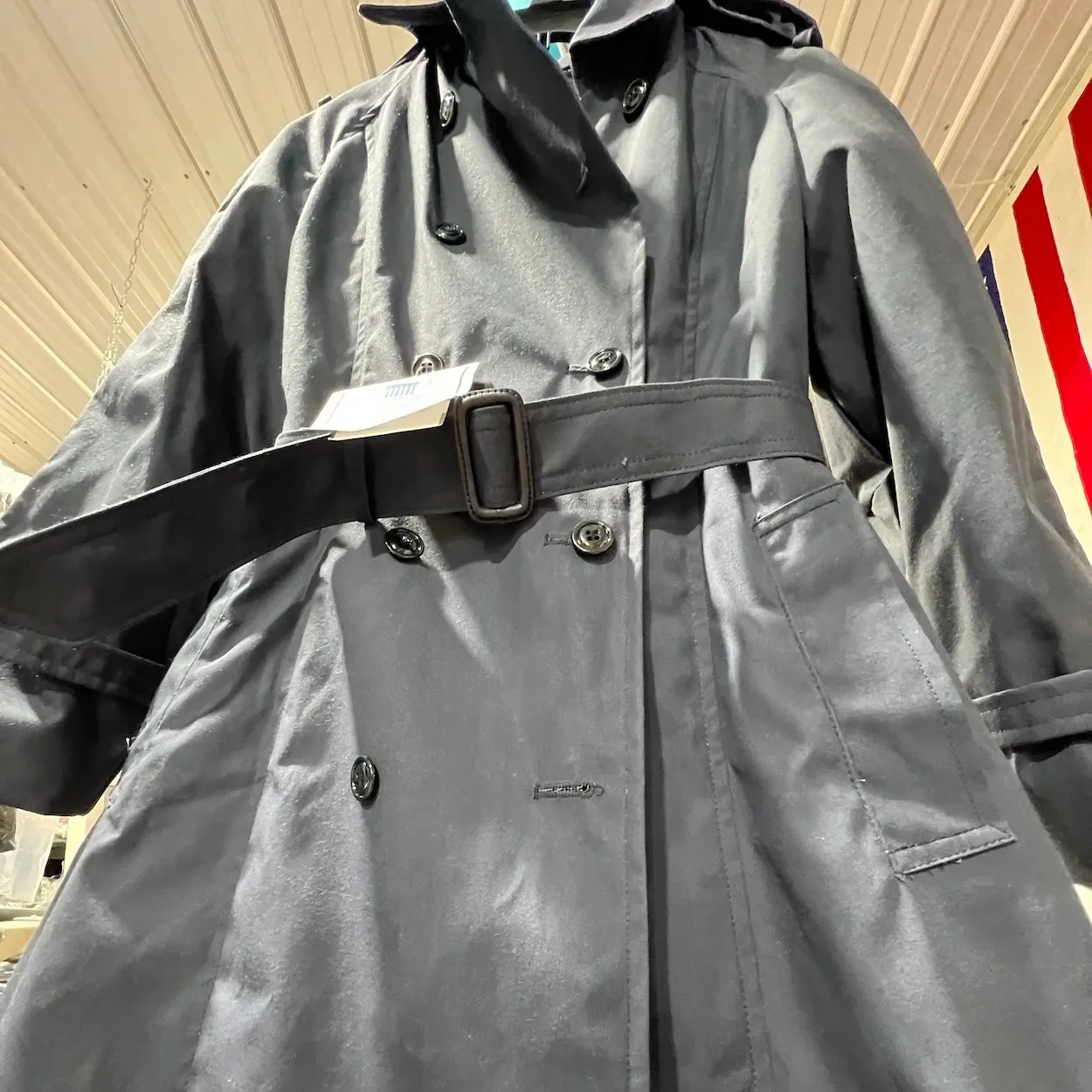 Women's US Navy Blue All Weather Trench Coat