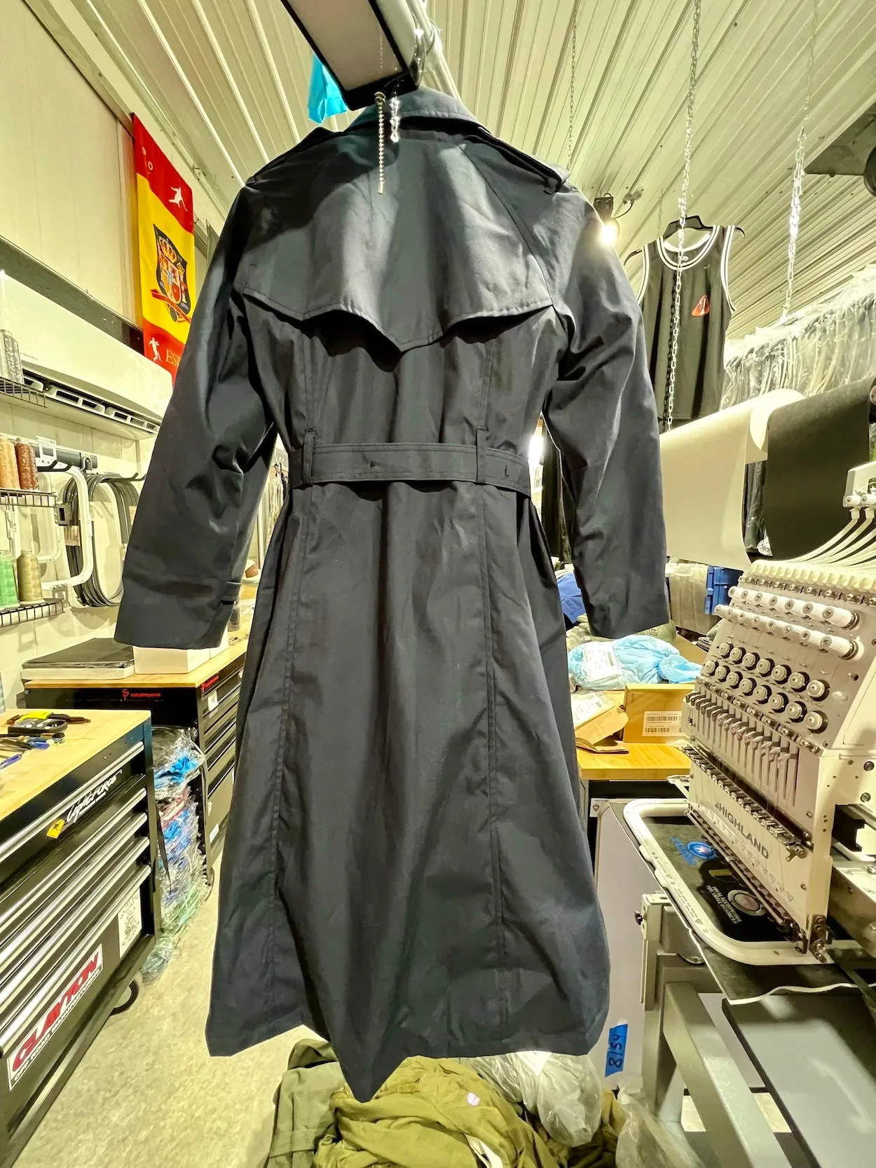 Women's US Navy Blue All Weather Trench Coat